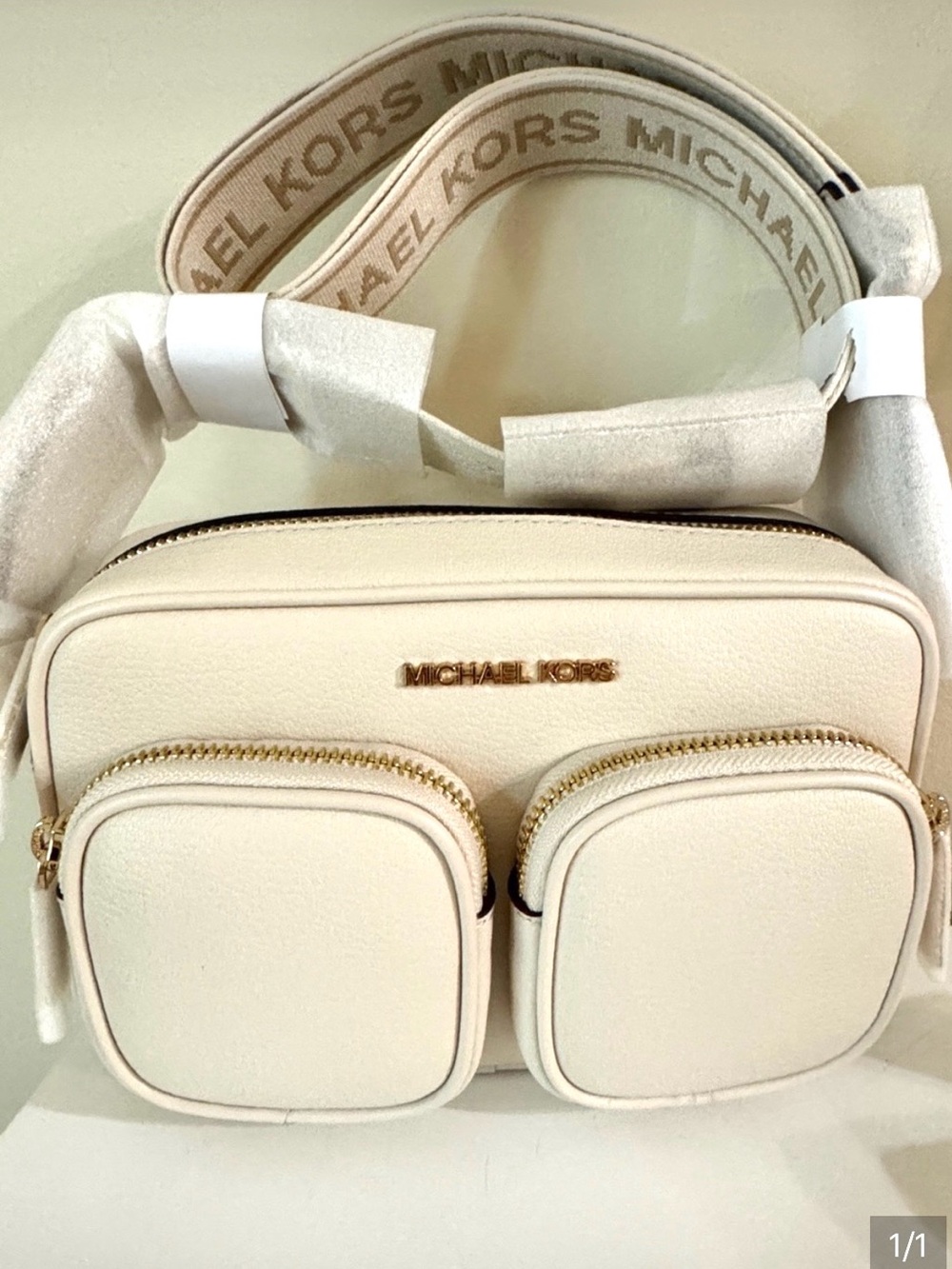 Michael Kors Cream Multi-Pouch Crossbody Bag